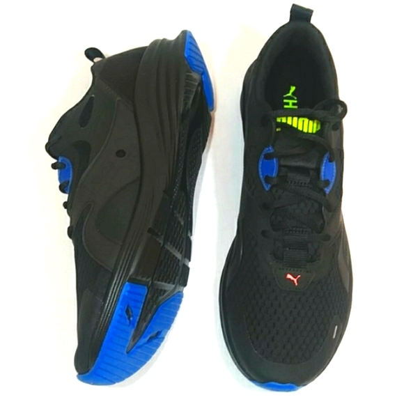 Puma Mens Hybrid Fuego Sneakers Black Size 12 NWT - Picture 4 of 8